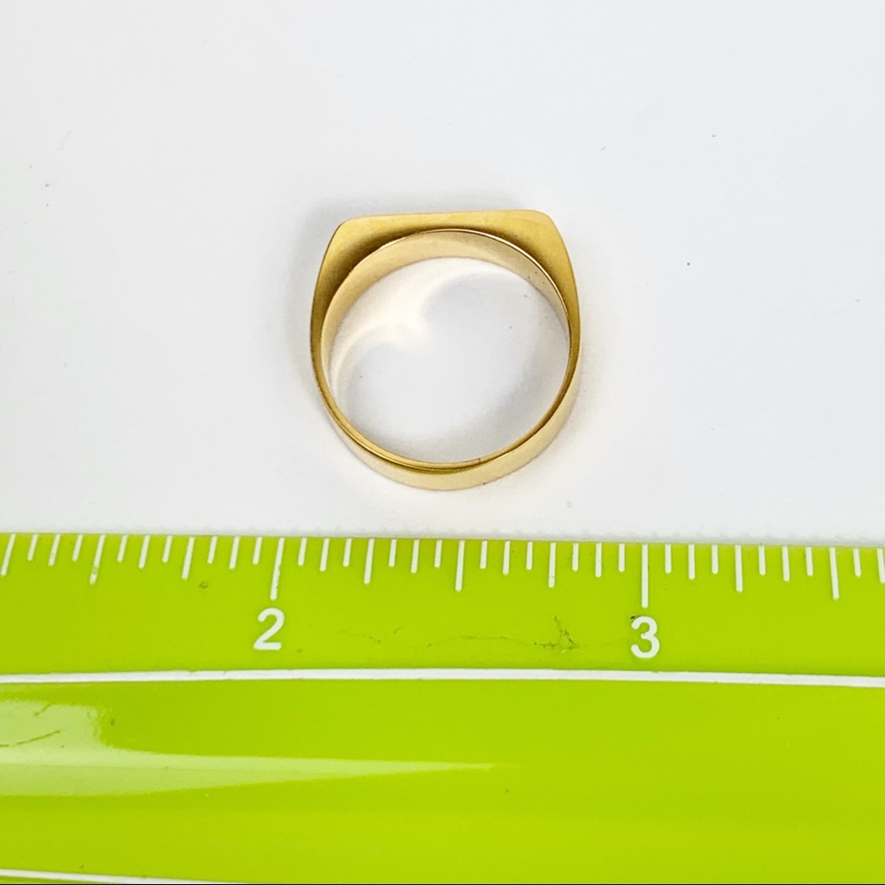 Gold Plated Stainless Ring - image 7